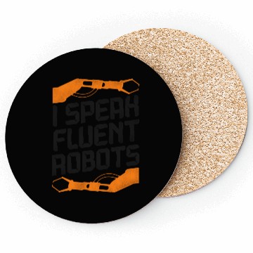 Discover Robot Robotics Engineer Vintage I Coasters