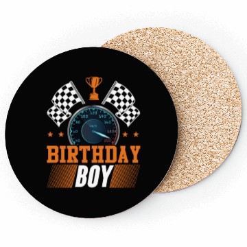 Discover Birthday Boy Car Racing Coasters