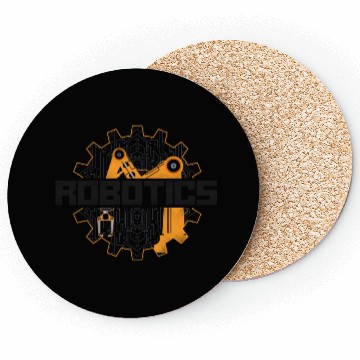 Discover Robot Robotics Engineer Vintage Coasters