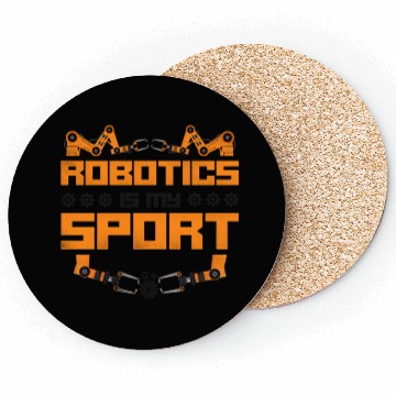 Discover Robot Robotics Engineer Vintage Coasters