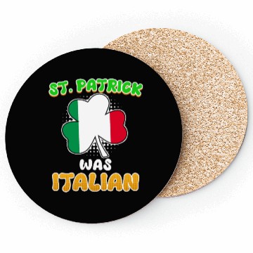 Discover St. Patrick was Italian St. Patrick's Day Coasters