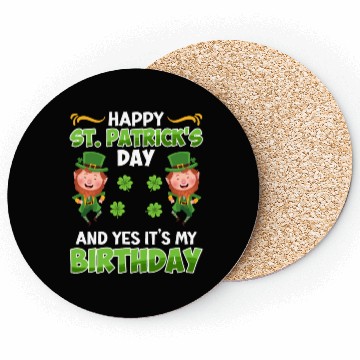 Discover St. Patrick's Day Birthday Coasters
