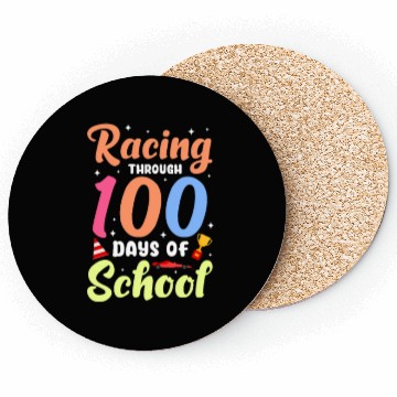 Discover Racing Through 100 Days of School Coasters