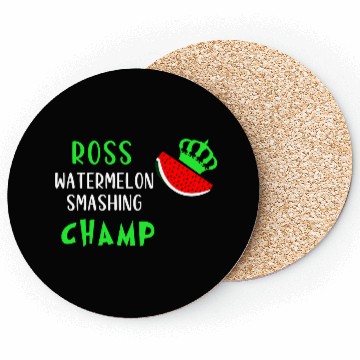 Discover ROSS WATERMELON SMASHING CHAMP Coasters