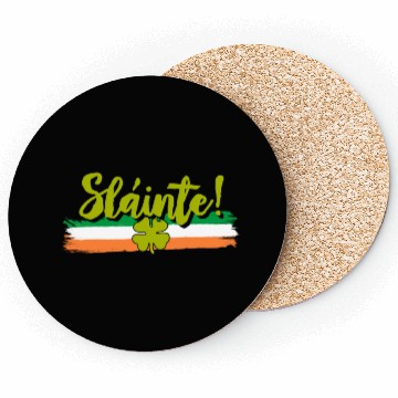 Discover Sláinte toast Ireland St. Patrick's Day Coasters