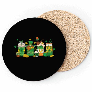 Discover St Patricks Day with Gnome Coffee Lover Coasters
