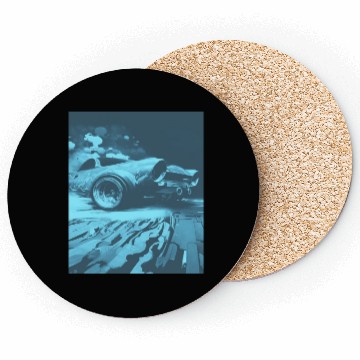 Discover Car Muscle Car Vintage Retro vintage Coasters