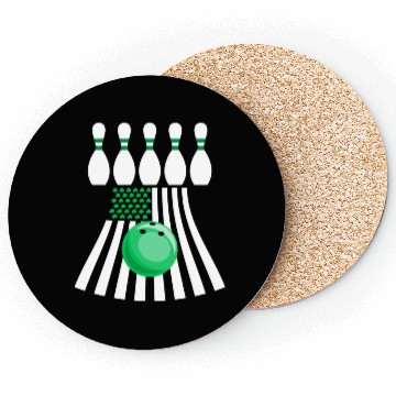 Discover Bowling St Patrick s Day Irish American Flag Coasters