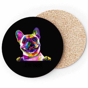 Discover dog lover i am cool design Coasters