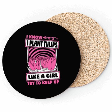 Discover Tulip Gardening Coasters