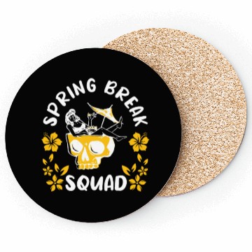 Discover Spring Break Squad Summer Vacation Spring Break Coasters