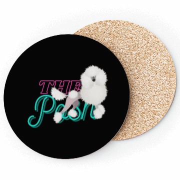 Discover The Posh Poodle Coasters