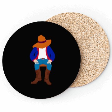 Discover sleeping cowboy Coasters