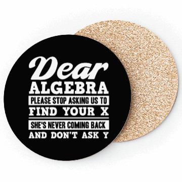 Discover Algebra, calculus, science, mathematics Coasters