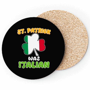 Discover St. Patrick was Italian St. Patrick's Day Coasters