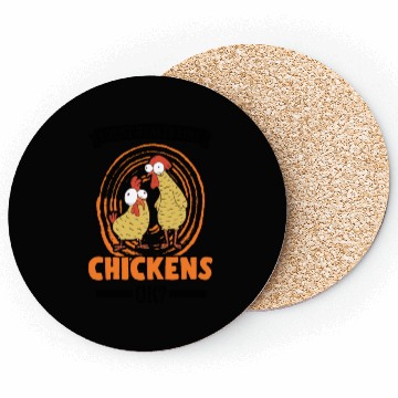 Discover I Just Really Like Chickens Farmer Coasters