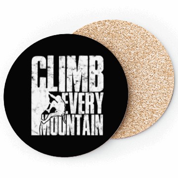 Discover Climb Every Mountain - Mountaineering Coasters