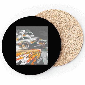 Discover Car Muscle Car Vintage Retro classic car Coasters