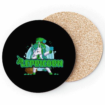 Discover Lepricorn St. Patrick's Day Unicorn Coasters