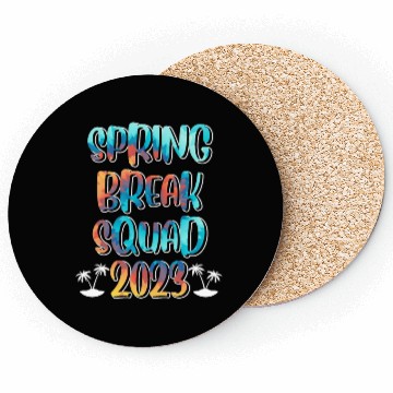 Discover Spring Break Squad Summer Vacation Spring Break Coasters