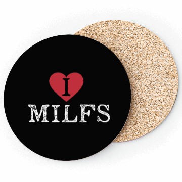 Discover I Heart Milfs Coasters