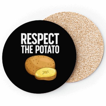 Discover Cool Potato Vegetable Potato Lover Coasters