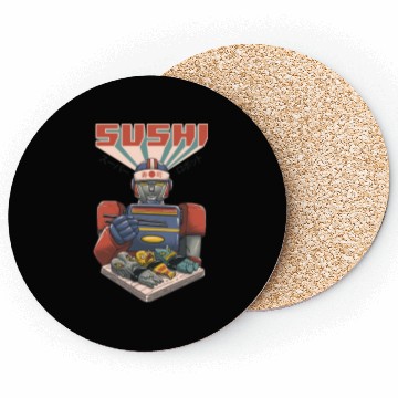 Discover Super Sushi Robot Coasters