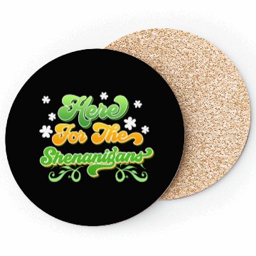 Discover Here for the players Shenanigans St. Patrick's Day Coasters