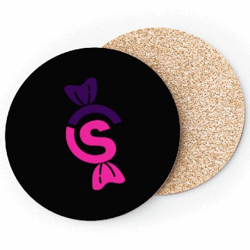 Discover Creative Sweets Logomark Coasters