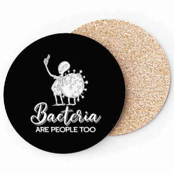 Discover Biology Biologist Bacteria Coasters