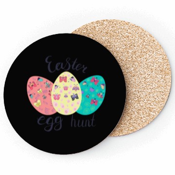 Discover Easter Egg hunt Sublimation Coasters