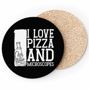 Discover Biology Biologist Pizza Coasters