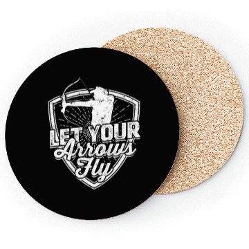 Discover Let your arrows fly - Archery Coasters