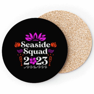 Discover Seaside Squad 2023 Summer Vacation Spring Break Coasters