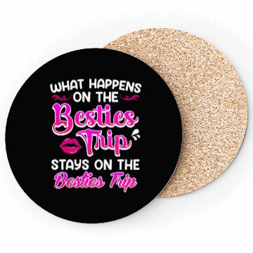 Discover Besties Trip Friends Summer Vacation Spring Break Coasters