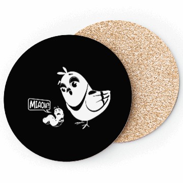 Discover Novelty Bird and Worm Coasters