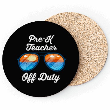 Discover Preschool kindergarten educator off duty teacher Coasters