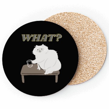 Discover What? Gift for the cat lover Coasters
