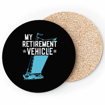 Discover Retired Sailor Sailing Retirement Plan Coasters
