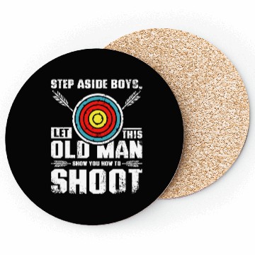 Discover Let this old man show you how to archery Coasters