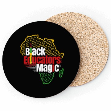 Discover Black Educators Magic Gift For A Teacher Coasters