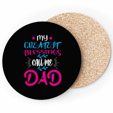 Discover My create it business call me dad Coasters