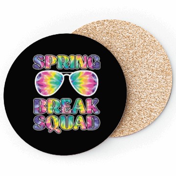 Discover Spring Break Squad Summer Vacation Spring Break Coasters