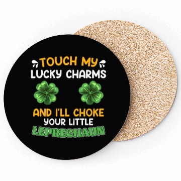Discover Funny St. Patrick's Day saying Lucky Charms Coasters