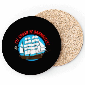 Discover Pirate ship Coasters