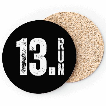Discover Half Crazy 13 1 Running Half Marathon Race Runner Coasters