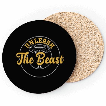 Discover Unleash The Beast - Gym Coasters