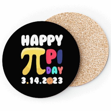 Discover Pie Day Happy Pi Day 3 14 Pi Symbol Pi Math Coasters