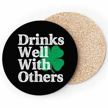 Discover Drinks Well With Others St Patricks Day Coasters