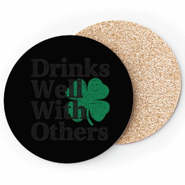 Discover Drinks Well With Others St Patricks Day Coasters